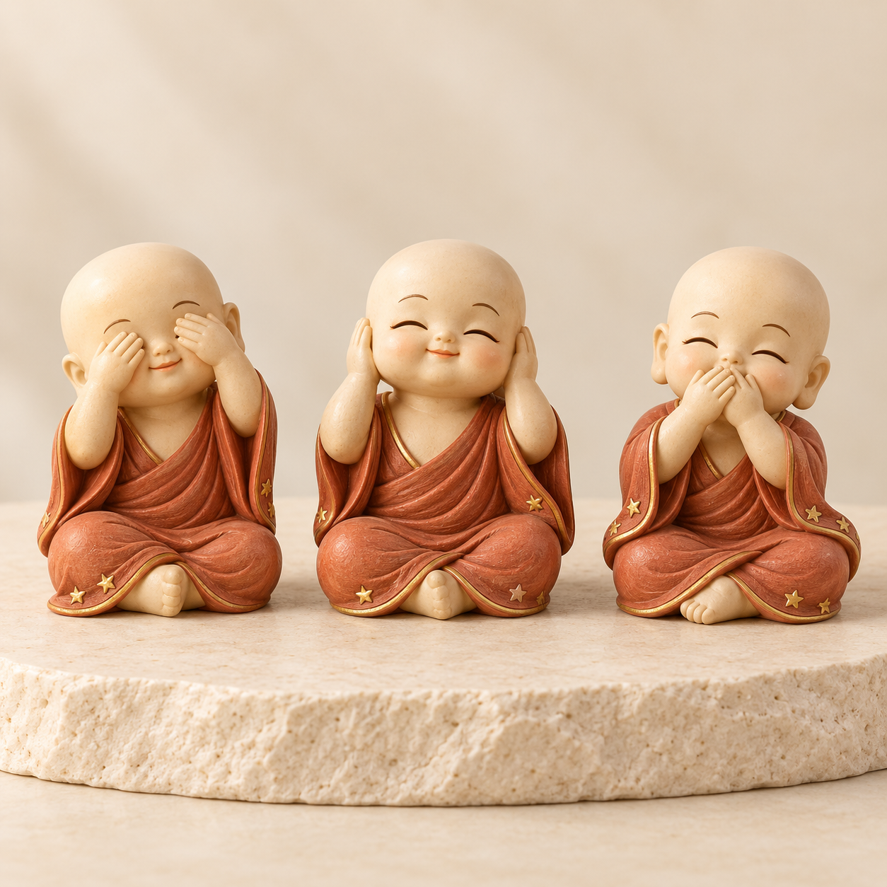 Monk 3 Pcs Set(Star)